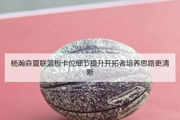 杨瀚森夏联篮板卡位细节提升开拓者培养思路更清晰